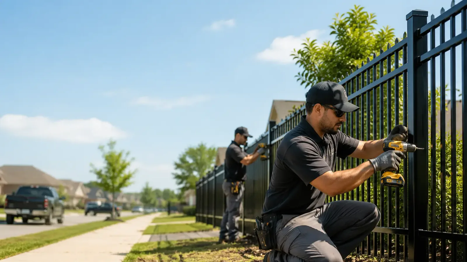 Metal Fence Installation in Windfall, IN